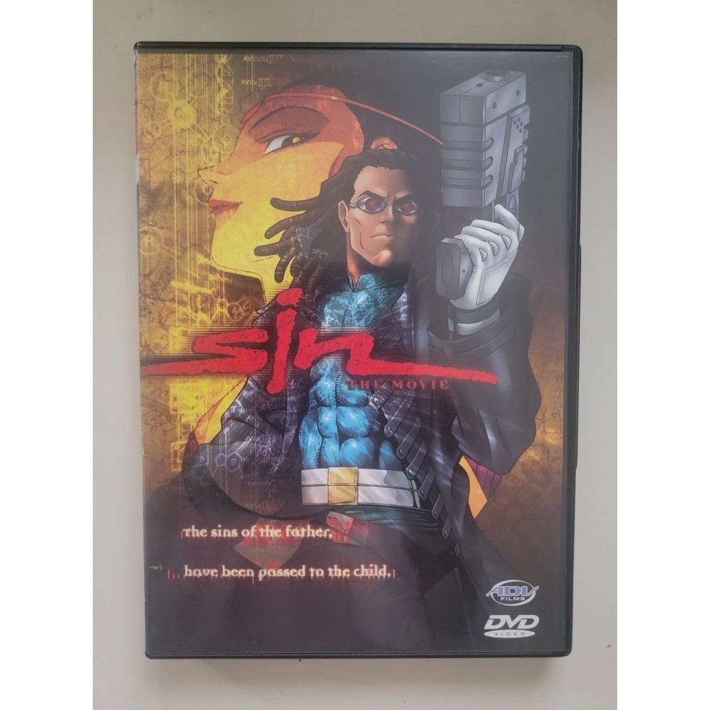 ADV Films Anime Dvd: Sin The Movie Sci-Fi Fantasy Action Manga Animation